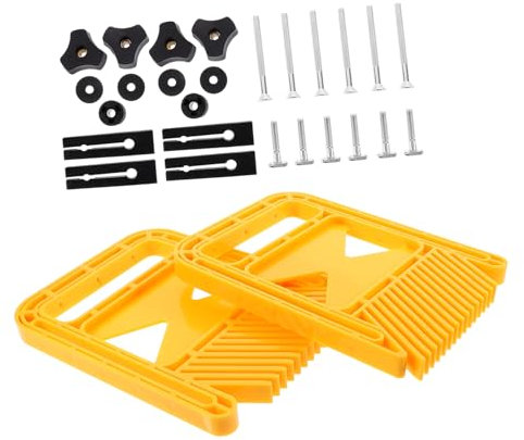 HOMSFOU Diy-federbretter Lang Version Doppel Federleisten Kit Für Schlitz Tischkreissägen Holzbearbeitung Zubehör