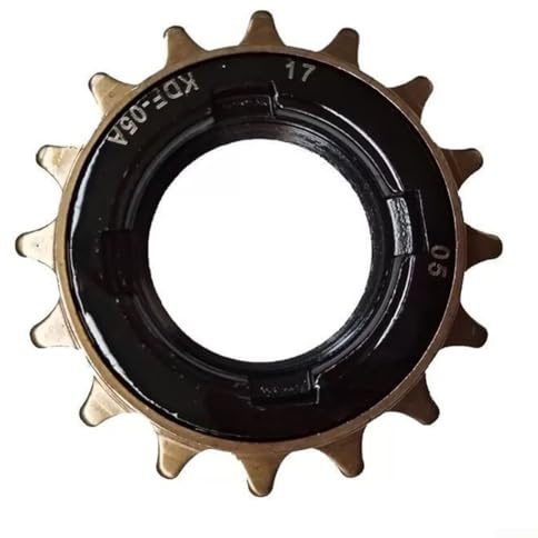 Roue libre en alliage haute performance pour vélos à pignon fixe à vitesse unique 16T 18T Pignon de remplacement pour conduite fluide (volant d'inertie à 16 dents)