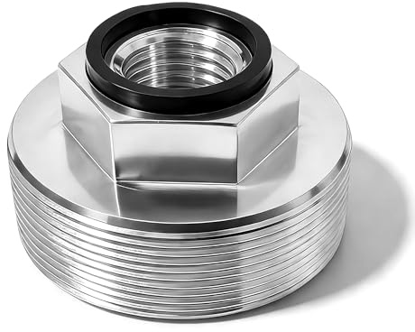 OWOAOOwl Adapter für Akku-Fettpresse Milwaukee, DeWalt, Makita, Würth, 500g Kartuschen, Adapter für Schraubkartusche 500 g - Umrüstsatz für Fettpressen, einfache Montage