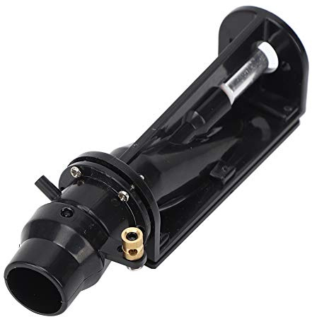 Taidda 6-12V Water Jet Boat Pump Spray Thruster Wireless RC Boats Model Accessory, Easy to Install Lightweight Modeling, Good Mobility for Turning, Suitable for 11.8-19.7in Boat Body (Black)