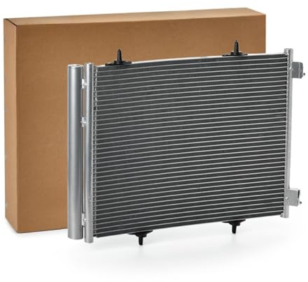 RIDEX 448C0047 Condenseur climatisation avec déshydrateur Compatible avec PEUGEOT 207 3/5 portes WA, WC
