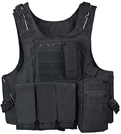 ThreeH Gilet tattico all'aperto Tuta da Campo Gilet da Gioco Paintball Equipaggiamento Protettivo per Caccia SA0501A
