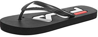FILA Troy Slipper, Chanclas para Hombre, Negro, 44 EU