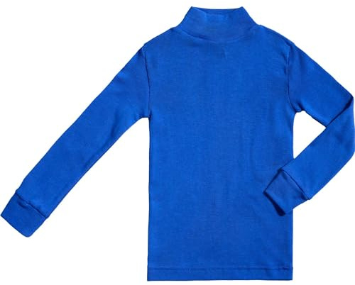 BABIDU Unisex Kinder 7000 Unterhemd, Blau, 14 Jahre EU