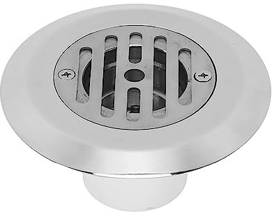 Schwimmbadabfluss, Pool-Skimmer-Korb-Wasserflüsse, Einstellbare Wasserflüsse, Bodenablauf, Pool-Wasserablauf für Schwimmbad-Wassereinlass-Auslass-Entleerung, Bodenablauf-Pool-Wassereinlass-Abdeckung