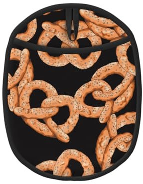 Bretzel Frais, Maniques, maniques résistantes à la Chaleur, maniques de Cuisine en Silicone antidérapantes