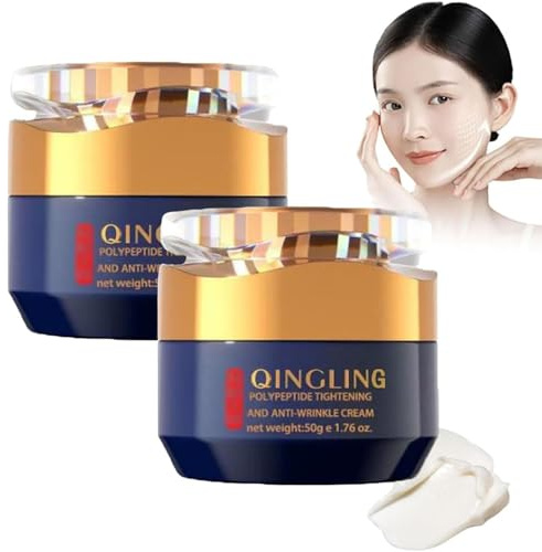 Qingling Crema Para Arrugas, Crema japonesa para eliminar arrugas Qingling, Crema Facial Qingling
