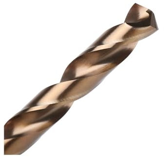 KSeSii HSS M35 5% Cobalt Spiralbohrer 1,0-13 mm Zylinderschaft-Lochsäge for Edelstahl-Aluminium-Eisen-Holz-Kunststoff-Metallbohrer(3mm)