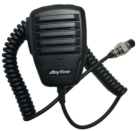 VECTORCOM Microfono originale, microfono altoparlante, microfono CB compatibile con AnyTone AT-6666PRO radio da 10 metri