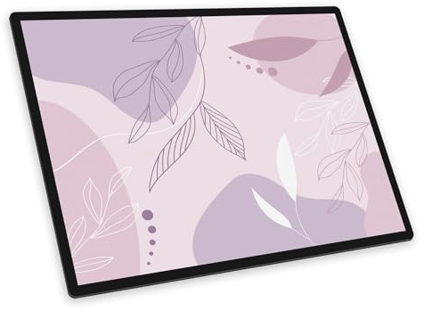 itenga Schreibtischunterlage 40x53 cm – BusinessOffice Collection (BOC) | abwischbar & rutschfest | Schreibunterlage für Büro & Home-Office (BOC1_rosa)