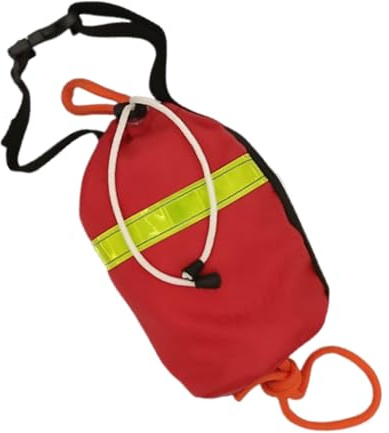 Sac De Lancer De Sauvetage Aquatique Avec Corde - Flotteur De Sauvetage Pour Radeau Et Bateau | Équipement De Sécurité Lancable Haute Visibilité Flottable Pour Navigation Pêche Sur Glace Canoë