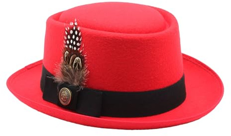 Oktoberfest Bayerischer Trachtenhut - Oktoberfest Hüte für Herren | Mit Federn Embleme Outfits Damen Kostüm Accessoires Mehrzweck