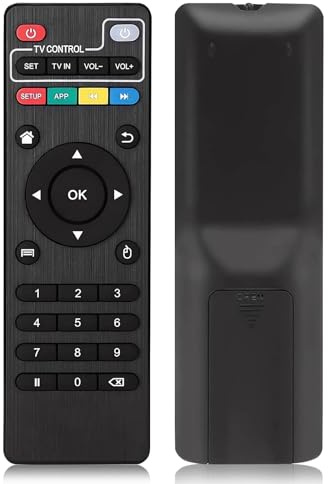 LAIVIYA Box Android, Mando Android, Android TV Box Mando a Distancia, Mando para TD Systems, Compatible con H96 Pro, V88, Mxq, Z28, T95x, T95z Plus, Tx3, X96 Mini, Android TV Box, Smart TV Box
