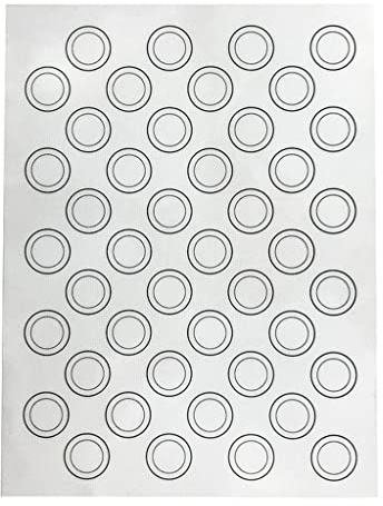 Tappetino da forno in silicone antiaderente per impasti e macaron