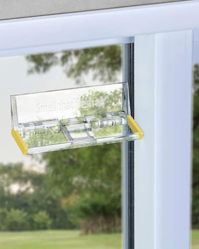 Upgrade Sliding Glass Door Lock 2 Pack - Child Proof & Security Lock, No Drill Easy Install Adhesive Patio Door Lock, Window Stopper for Sliding Windows, Closet Doors, Baby Safety Sliding Door Locks
