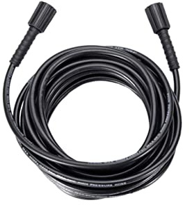 SHINEOFI Manguera de Goma para Lavadora Alta Presión Doble Extremo con Conexión Hembra Resistente y Flexible para Limpieza de Coches y Calentadores de Agua