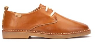 Pikolinos Noia Zapatos Cordones Mujer | en Cuero | Plantilla Extraíble