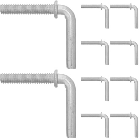 HOLIDYOYO 10pcsFloor Fan Base Screw - M8x38mm Anchor Bolt Replacement - Fan Pedestal Mounting Stand Hardware for Stabilization & Repair
