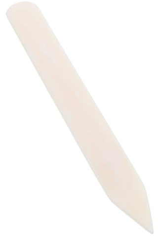 TIKODIDA Raspador de Tela de Hueso de Buey Beige para Pretratamiento | Cepillo de Ropa, Seguro Mayoría de Tejidos, Bordes Lisos sin Rebabas, Uso Doméstico y Tintorería