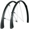 SKS Bluemels Matt 35 Parafango anteriore e posteriore, Nero, 28