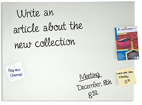 Master of Boards® Glas Magnettafel Lissabon - 5 Größen wählbar - 30x45cm