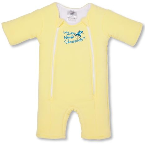 Baby Merlins Magic Sleepsuit sovsäck baby gul 6–9 månader (18–21 lbs)