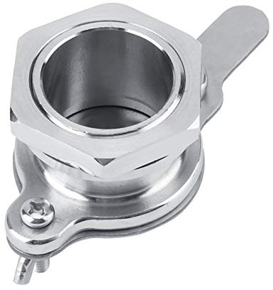 TOPINCN Honey Gate Valve Edelstahl Honey Extractor Bienenzuchtwerkzeuge Extractor Abfüllanlagen Bienenhonighahn Rostfrei