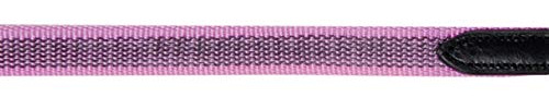 Hkm Reins Woven with Rubber Colour