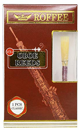 ROFFEE 1 Stk. Oboe blätter Oboe Schilf Oboe Schild Blatt V3+ Grundmodell,weich