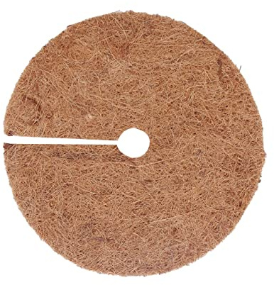 COCO & COIR Mulch Mats | 20cm / 8 inches | 6 pack | Strawberry Mats and Plant Protection Indoor and Outdoor
