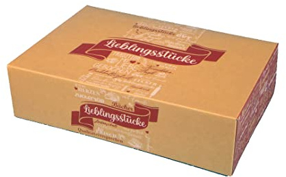 Pro DP 100 Tortenkartons Cakeboxen Transportbox für Kuchen & Gebäck Lieblingsstücke braun fettdicht 31x22x8cm - Inkl. VerpG in D