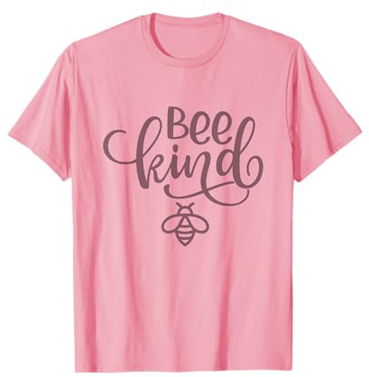 Cute Beekeeper Outfit Women Kindness Girls Bee Kind T-Shirt