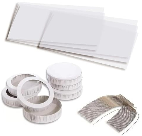 CREATIV DISCOUNT Laternen-Set St. Martin für 20 Kindergarten-Kinder inkl. Käseschachteln, Transparentpapierzuschnitte und Drahtbügel