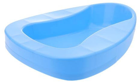 COLLBATH Padella Per Letto in Plastica Rinforzata Per Anziani Allettati Sagomata e Adatta Tutte Le Orinatoio Multiuso Per Pazienti Immobili in Ospedale e Casa