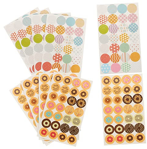 DOITOOL 1120 Stück Ordnerlochschutz Büro farbig Vinyl bunt office supplies office zubehör Etikett aufkleber Verstärkungskreise aus Papier Lochverstärkungsringe aus Papier Colorful