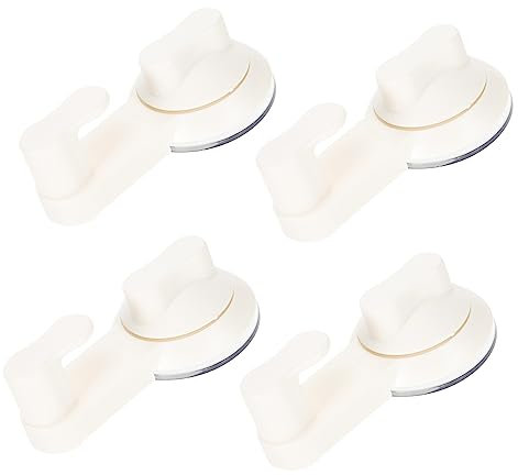 DIYEAH 4pezzi Ganci Ventosa Per Cucina Resistenti e Impermeabili Adatti Per Pareti e Doccia Realizzati