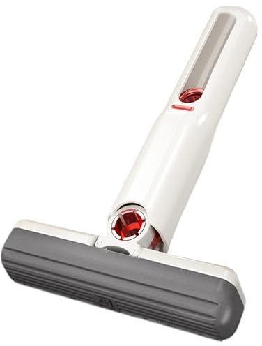 Pequeño Mopp Autopresionante - Mopicias Para La Esponja Doméstica | Uso Húmedo Y Seco, Pequeños Trapeadores De Esponja Para El Hogar Lavado A Mano Para Baños, Cocina, Escritorio, Vidrio, Sala De Estar