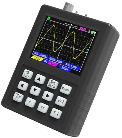 Osciloscopios digitales fáciles de usar para laboratorio educativo y generador de entorno de pruebas electrónicas profesionales