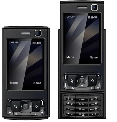 VBESTLIFE Teléfono Deslizante Desbloqueado, Teléfono Móvil 2G gsm con Pantalla de 2.0 Pulgadas, 1000 MAh, Altavoz Fuerte, Doble SIM, Reproductor de Música, Bluetooth, para Niños de la (Black)