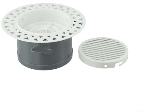 Ceiling Diffuser Grill Cover for Wall Extractor Fan Vent with Round Air Vent Options 75mm and 100mm Sizes (100mm)