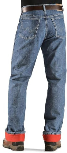 WRANGLER - Mens Jeans - Authentic Straight Fit - Texas - Black Overdye