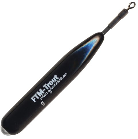 FTM Trout Driver Bodentaster zum Forellenangeln, Angeln mit Auftriebsmontage, Grundangeln auf Forellen, Gewicht:8g