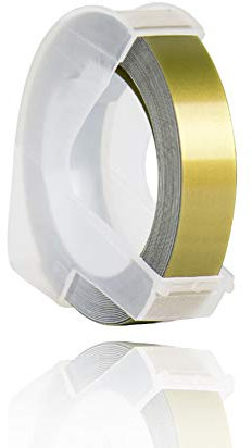 Kompatibles Etikettenband Kunststoff 3D Prägeband Ersatz für Dymo Label Maker LabelManager 1610, Organizer Xpress Pro