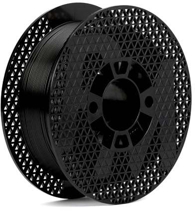 Filament PM ASA 1.75 mm, 0.75 kg Spule, 3D Drucker Filament, Passend für die Meisten FDM 3D Drucker (Schwarz)