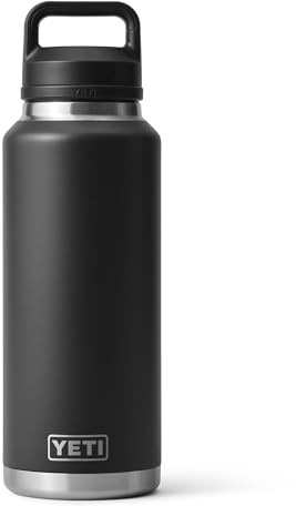 Yeti Rambler 46 Oz Bottle with Chug Cap Black
