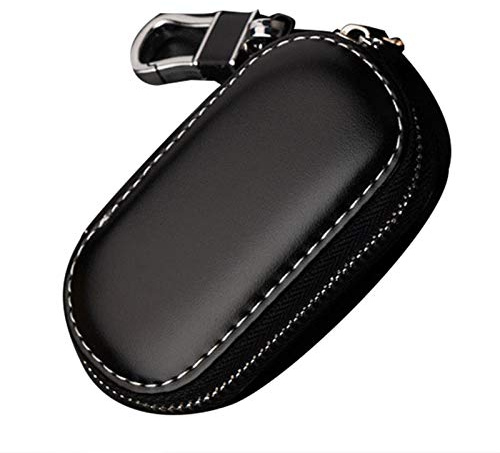 Maodom Funda para Llavero | la Llave del Coche - Funda para Llave Coche, Protector Llavero, Llavero Inteligente Cuero Genuino para Coche, Soporte para Llavero, Gancho