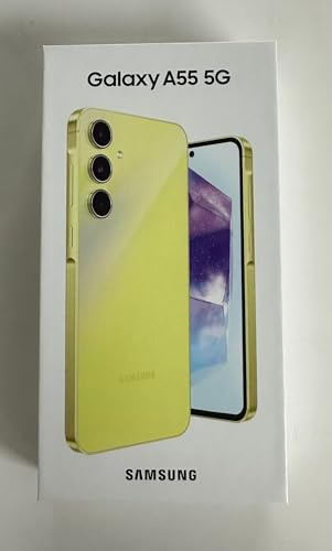 Samsung SM-A556B Galaxy A55 5G Dual SIM 8GB 256GB Awesome Lemon EU...[Italienische, ungarische, polnische, rumänische, österreichische und schweizerische Versionen]