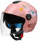 GNIUBBDB Casco de Moto Infantil 3/4, Casco Jet con Visera, Cascos de Ciclomotor para Niños Niñas, Casco de Moto Media Cara Homologado ECE M,50-56CM