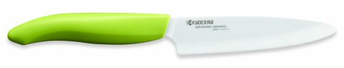 KYOCERA Coltello in ceramica FK 110 WH Verde Manico coltelli in ceramica