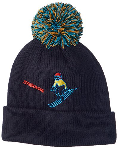 Zero Degre Boni barnmössa broderad marinblå
